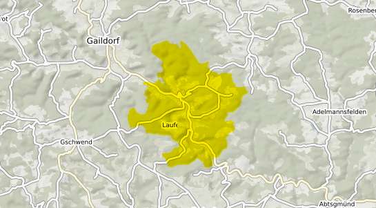 Immobilienpreisekarte Sulzbach Laufen